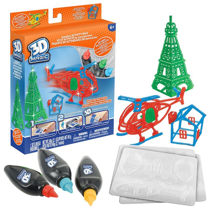 3D Magic Building Activity Pack